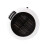 Round Portable Mini Electric Heater With White 1