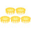 10 Pcs Spleen Cage Plastic Cell Terrarium 1