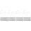 4Pcs Elegant Silver Evening Bags Wedding Clutch Purses Chain Shoulder 5