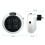 Round Portable Mini Electric Heater With White 2