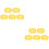 10 Pcs Spleen Cage Plastic Cell Terrarium 6