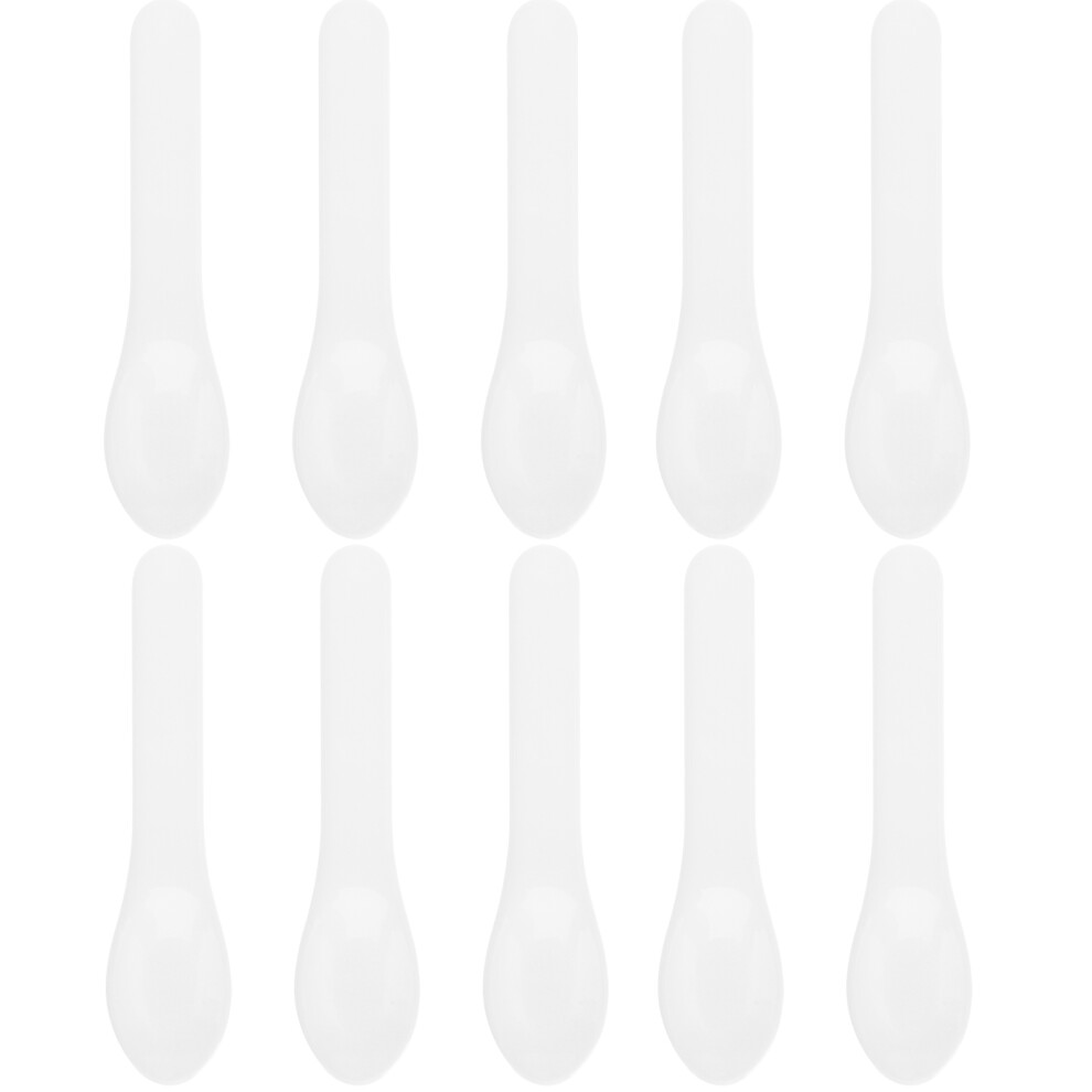Happyyami Cream 20 Pcs Plastic Facial Spoons And Mask Spatulas