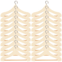 60 Pcs Mini Hangers For Doll Clothes And Mini House Supplies