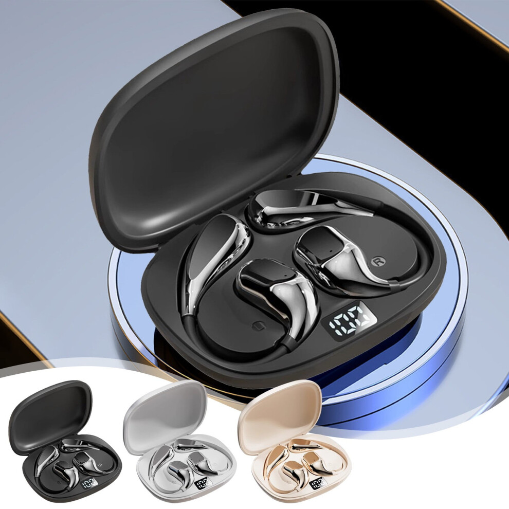 Jacenvly Bluetooth 5.4 Wireless Earphones, Hd Call, Digital Display, Compatible With Iphone & Android, Great Gift For Dad 9395123144313