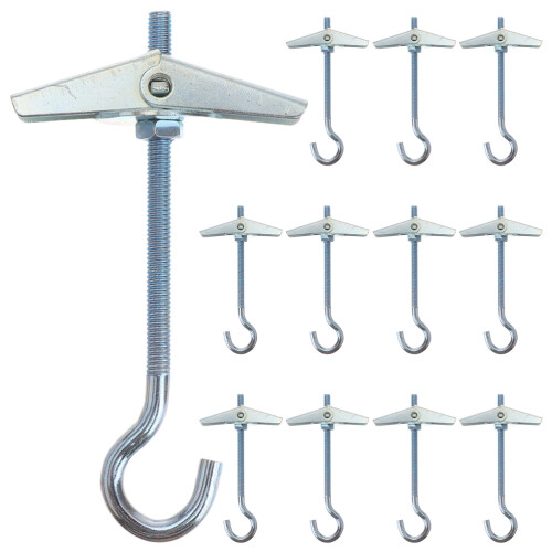 48 Pcs Ceiling Hook Ceiling Toggle Wing Installation Hook Wall Fixing 2