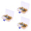 300Pcs Brass Clothing Eyelet Button Set Golden Practical Fastener Kit 6