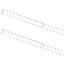 2 Pairs Plastic Paper Clips Book Page Holder Tabletop Music Stand