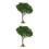 2Pcs Mini Trees For Crafts Mini Landscape Model Decor 4