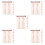 30 Sheets Temporary 3D Eyebrow Stickers Self-Adhesive Waterproof 8