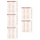 30 Sheets Temporary 3D Eyebrow Stickers Self-Adhesive Waterproof 6