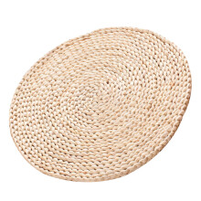 2Pcs Creative Tatami Floor Mat Corn Husk Woven Round Yoga Pad