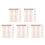 30 Sheets Temporary 3D Eyebrow Stickers Self-Adhesive Waterproof 4
