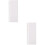 2 Pieces Dressmaking Chalk 17.50x0.70x0.70cm White 8