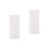 2 Pieces Dressmaking Chalk 17.50x0.70x0.70cm White 6