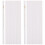 2 Pieces Dressmaking Chalk 17.50x0.70x0.70cm White 4