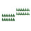 24 Pcs Plastic Pine Tree Model For Garden Landscape Green 6.5Cm 11Cm 9