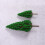 24 Pcs Plastic Pine Tree Model For Garden Landscape Green 6.5Cm 11Cm 5