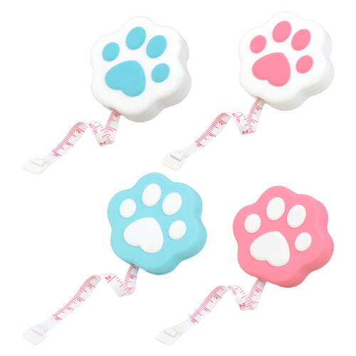 8Pcs Lovely Small Tape Measure Material Assorted Colors 1