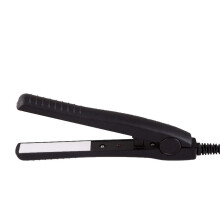 Mini Hair Crimper with Adjustable Heat Control, Travel Hair Straightener for All Hair Types