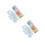 2 Sets Children Learning Trash Can Educational Rubbish Sorter 11