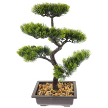 Mlins  Set Of 2 Bonsai Tree Artificial Realistic Small Fake Plants