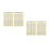 4Pcs Assorted Color Guitar Scale Stickers PVC Beginner Practice Decals 8