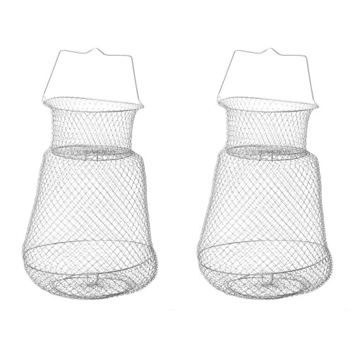 2pcs Folding Fish Protection Net 1