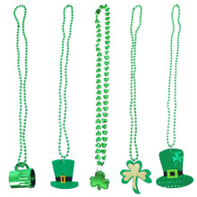 2 Pack Irish Day Party Set St. Patrick'S Neckalce Green Necklace