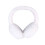 2Pcs Cozy White Earmuffs Warm Plush Ear Covers Creative Winter Gift 1