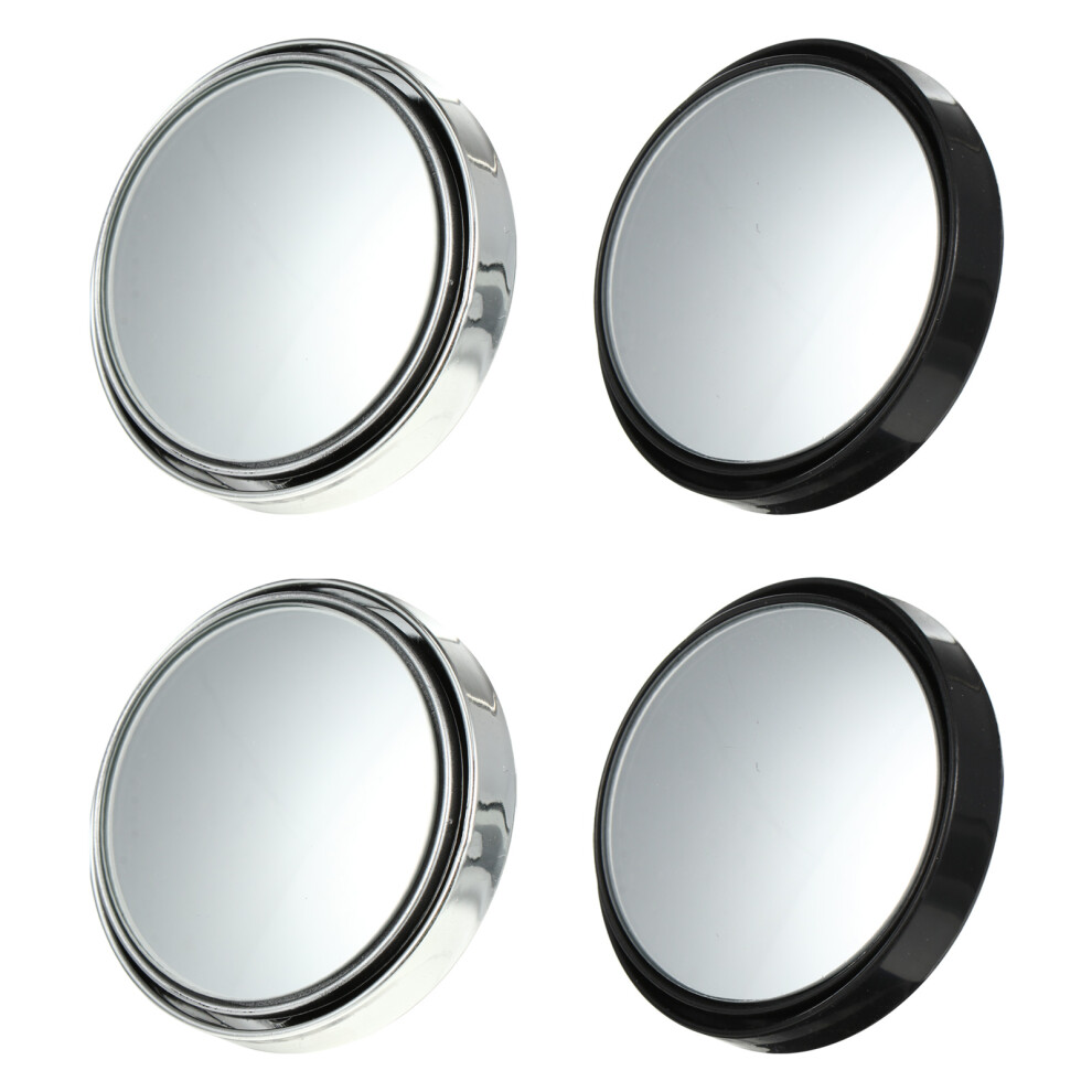 4Pairs Auto Rearview Mirror Blind Spot Mirror Safe Plastic Glass 3622894342737