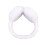 2Pcs Cozy White Earmuffs Warm Plush Ear Covers Creative Winter Gift 9