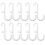 2 Pieces Garage Storage Hooks Small Jewelry Peg Board Pegboard Tool 1