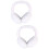 2Pcs Cozy White Earmuffs Warm Plush Ear Covers Creative Winter Gift 7