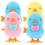 20 Pcs Jumping Chick Wind Up Plush Chicken Toys 1