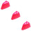 3Pcs Plastic Broom Head Replacement Cleaning Accessory 10