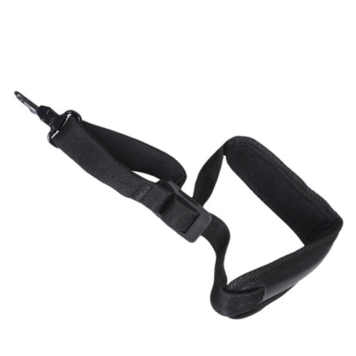 2Pcs Universal Black Saxophone Strap with Thick Padded Support