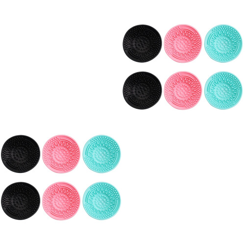 2 Count Makeup Brush Cleaner Pad Washer Cleaning Mat Creative Rinsing 2