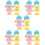 20 Pcs Jumping Chick Wind Up Plush Chicken Toys 9