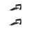 2Pcs Universal Black Saxophone Strap with Thick Padded Support 4