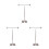 3pcs Display Stand Banner Stainless Steel Office 10
