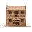 3 Sets Wood Model 3D Restaurant Puzzle Diy Public House 2