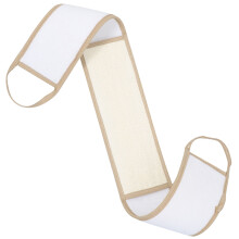 2Pcs Blue Bath Back Scrubber Loofah Shower Cloth with Long Straps