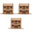 3 Sets Wood Model 3D Restaurant Puzzle Diy Public House 4