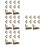 6pcs Ruler Tool Multi-Functional Geometric Ruler For Students Drawing Template Drawing Stencils Student Supply Architecture Supplies 9