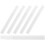 18Pcs Empty Refillable Paint Pens White Metal Shells Smooth Writing 1