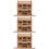 3 Sets Wood Model 3D Restaurant Puzzle Diy Public House 9