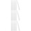 18Pcs Empty Refillable Paint Pens White Metal Shells Smooth Writing 10