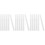 18Pcs Empty Refillable Paint Pens White Metal Shells Smooth Writing 6