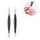 3pcs DualEnd Nail Buffer Stick Set for Precise Cuticle Care and Fine Grinding File 3