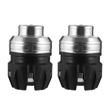 4Pcs Motorcycle Front Fork Caps Aluminum Alloy Silver Anti-Collision